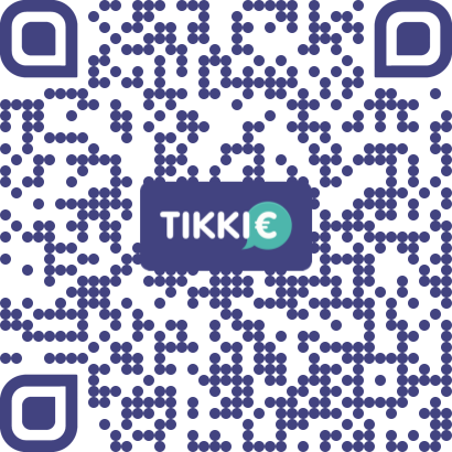 Scan de QR om naar Tikkie te gaan